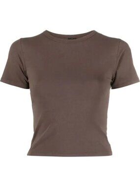 Entire Studios Micro Tee in Brunette — Size L